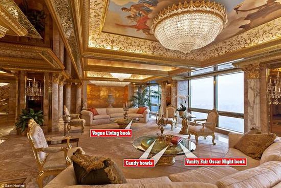 Những biệt thự xa hoa, dát vàng sang chảnh của Tổng thống Donald Trump - 7 Những biệt thự xa hoa, dát vàng sang chảnh của Tổng thống Donald Trump - 7