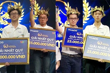 Hành trình đến trận Chung kết năm Olympia của 4 "nhà leo núi"