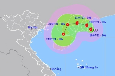 Hình thành bão Cempaka trên Biển Đông
