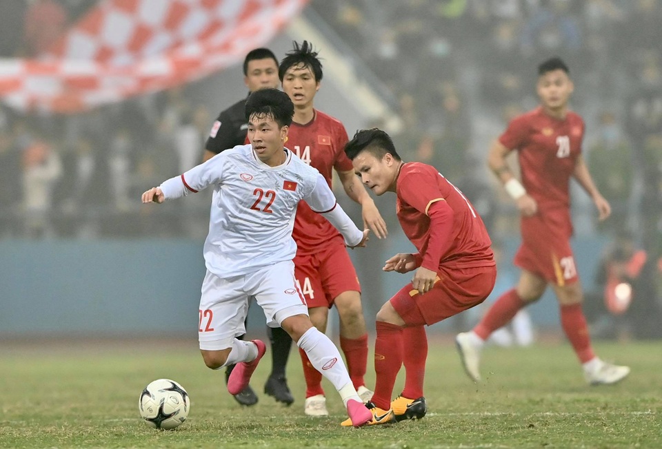 Đội tuyển Việt Nam 2-2 U22 Việt Nam: Dấu ấn lớn của Quang Hải - 17 Đội tuyển Việt Nam 2-2 U22 Việt Nam: Dấu ấn lớn của Quang Hải - 17