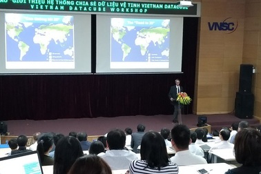 Dữ liệu vệ tinh quan sát Trái Đất Việt Nam cho phép người dùng khai thác miễn phí