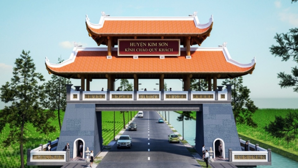 Huyện xây cổng chào 6 tỷ đồng nhưng không biết tồn tại đến bao giờ - 1 Huyện xây cổng chào 6 tỷ đồng nhưng không biết tồn tại đến bao giờ - 1