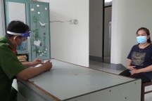 Khởi tố hình sự người phụ nữ cào, cấu mặt cán bộ tại chốt kiểm dịch