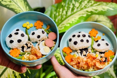 Cô ruột "nhà người ta" làm thực đơn ăn dặm đẹp như tranh để chăm cháu gái