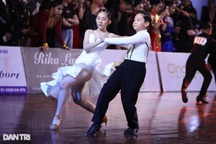 Mãn nhãn màn khiêu vũ của các VĐV nhí ở giải vô địch thế giới