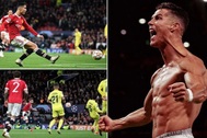 Cảm xúc vỡ òa của Ronaldo khi tỏa sáng giúp Man Utd hạ Villarreal