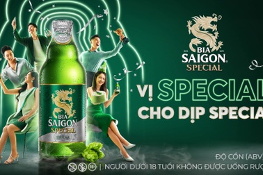 Bia Saigon Special - Lựa chọn cho những khoảnh khắc ăn mừng đặc biệt