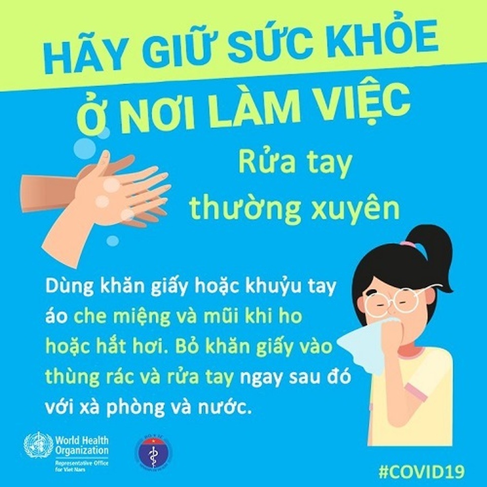 WHO khuyến cáo cách phòng chống Covid-19 tại nơi làm việc - 4 WHO khuyến cáo cách phòng chống Covid-19 tại nơi làm việc - 4