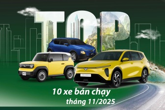 10 mẫu ô tô “hút” khách tháng 11: Limo Green dẫn đầu, Herio Green vắng bóng