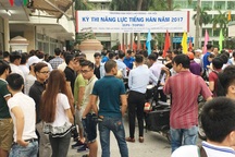 Từ 16-30/8: Lao động ngành nông nghiệp dự thi tiếng Hàn trên máy tính