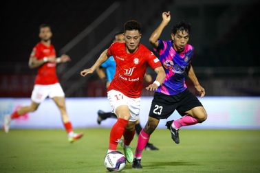 Sài Gòn FC thắng trong trận derby bóng đá TPHCM