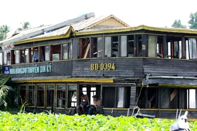 Tàu Dìn Ký bị thu dọn khi chưa được khám nghiệm