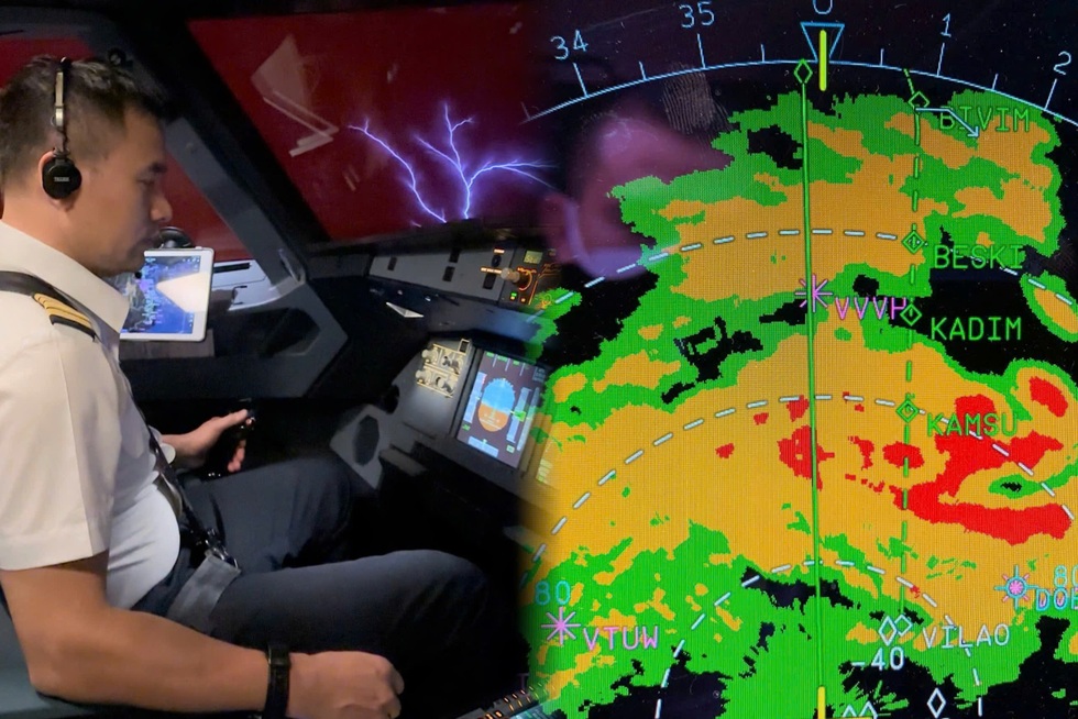 Những chuyến bay thi gan trong cơn bão và quyết định thót tim của cơ trưởng