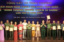 59 nghệ sĩ đoạt Huy chương Vàng tại Liên hoan sân khấu về hình tượng CAND