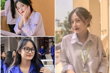Những “nữ thần đồng phục” 10X xinh đẹp như hoa