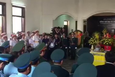 Điếu văn ngắn gọn và xúc động về cuộc đời người lính Trần Quang Khải.