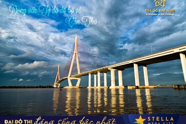Stella Mega City hưởng lợi lớn từ dòng vốn tỷ đô vào Cần Thơ