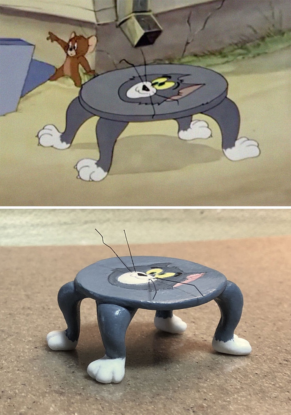 “Tom Jerry” trong những tác phẩm hài hước của nghệ sĩ điêu khắc - 11 “Tom Jerry” trong những tác phẩm hài hước của nghệ sĩ điêu khắc - 11