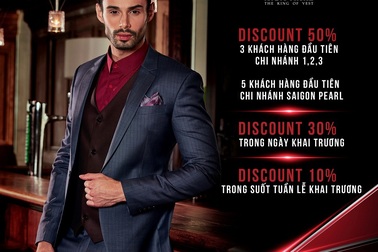 MON AMIE - Thương hiệu Veston hàng đầu TP.HCM khai trương chi nhánh 4 - Mon Amie Sai Gon Pearl