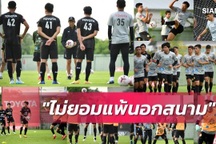 Cầu thủ nhiễm Covid-19, đội tuyển Thái Lan sẽ tập… online