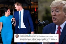 Vợ chồng Harry thẳng thừng đáp trả Tổng thống Trump chuyện phí an ninh