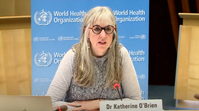 Giám đốc vaccine của WHO Kate O'Brien.