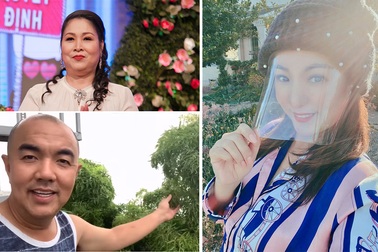 NSND Hồng Vân, Quốc Thuận khoe vườn nhà xum xuê cây trái để "tránh dịch"