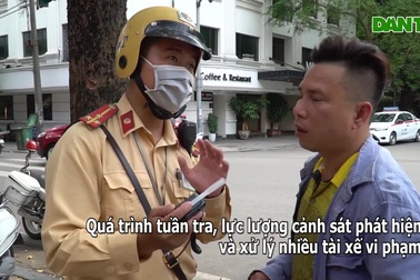 Hà Nội: Hàng loạt "ma men" bị xử phạt ngay khi vừa rời quán bia