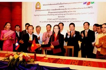 Đại học FPT giúp Lào quản lý thông tin và kiểm định chất lượng 