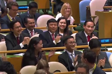 Khoảnh khắc Việt Nam đắc cử Ủy viên không thường trực Hội đồng Bảo an