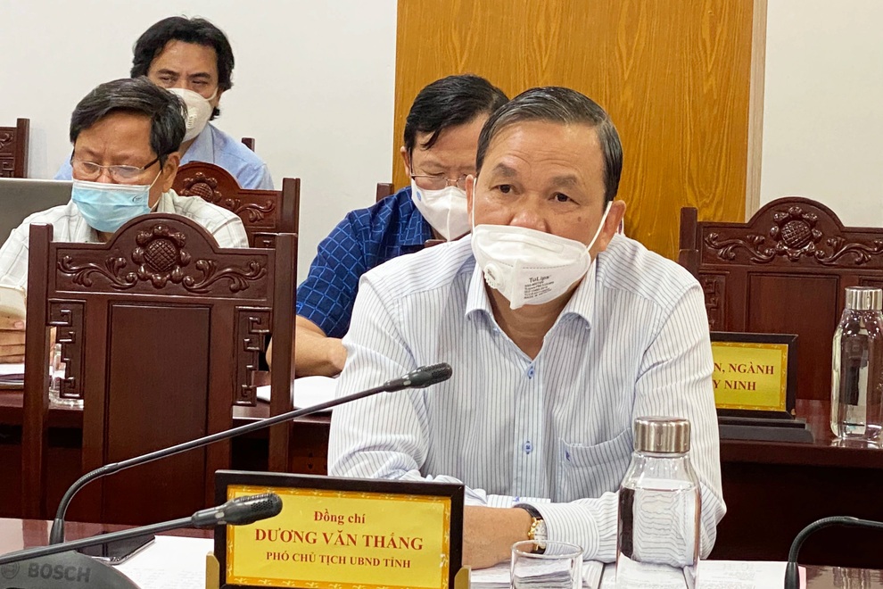 Thứ trưởng Lê Văn Thanh: Tiền hỗ trợ cần sớm đến tay người dân ở Tây Ninh - 1 Thứ trưởng Lê Văn Thanh: Tiền hỗ trợ cần sớm đến tay người dân ở Tây Ninh - 1