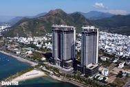 Cận cảnh siêu cao ốc ở Nha Trang bị ngân hàng rao bán để "siết nợ"