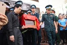 Xúc động Lễ truy điệu hai phi công hy sinh