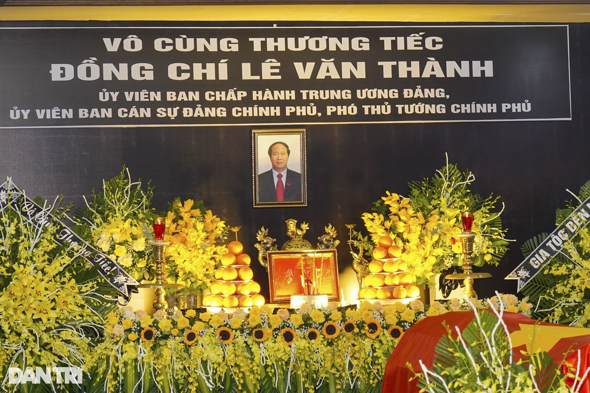 Lời cảm ơn của Ban Lễ tang và gia đình cố Phó Thủ tướng Lê Văn Thành - 1