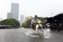 Miền Bắc mưa lớn dồn dập nhiều ngày