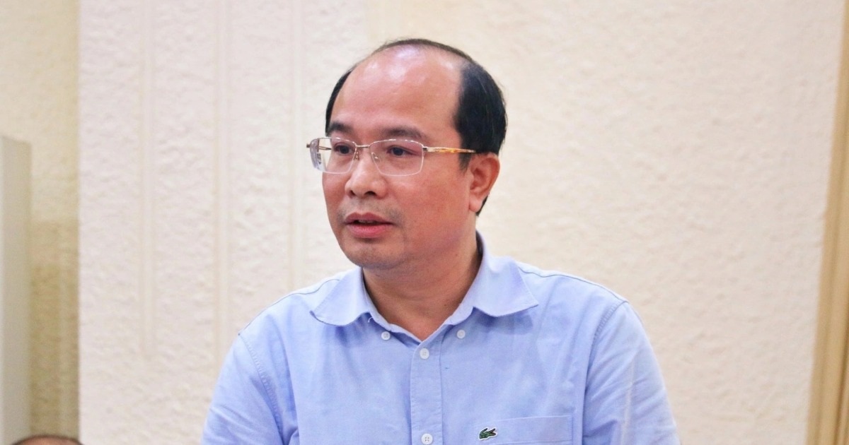 Ông Nguyễn Thắng Lợi, Phó Tổng cục trưởng Tổng cục Thi hành án dân sự, Bộ Tư pháp (Ảnh: Trần Văn).