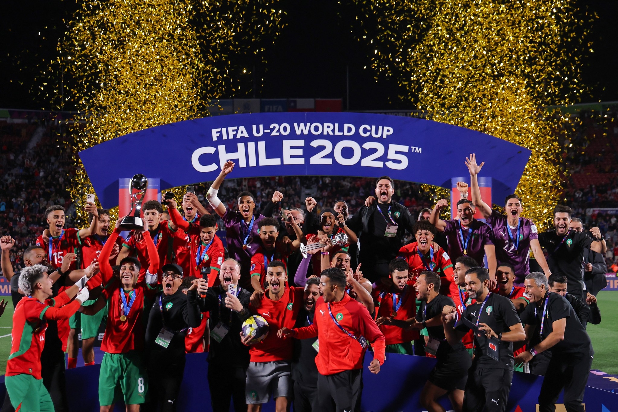 Bất ngờ đánh bại Argentina, Morocco vô địch World Cup U20 2025 - 1