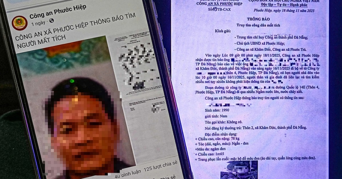 Người đàn ông bất ngờ trở về nhà sau 4 ngày mất liên lạc trong lũ