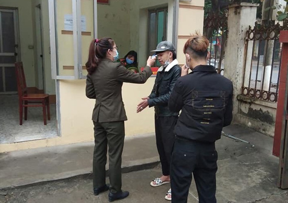 Những nữ cán bộ Công an trong “tâm dịch Sơn Lôi” - 3 Những nữ cán bộ Công an trong “tâm dịch Sơn Lôi” - 3