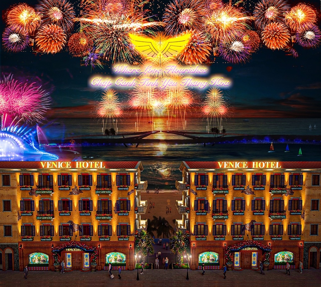 Thưởng thức âm nhạc và pháo hoa bên bờ biển Venice Hotel Phú Quốc - 2 Thưởng thức âm nhạc và pháo hoa bên bờ biển Venice Hotel Phú Quốc - 2