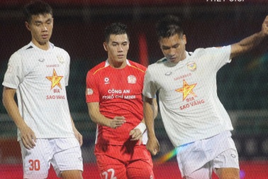 Chơi thiếu người, CLB Công an TPHCM chia điểm với CLB Hà Tĩnh