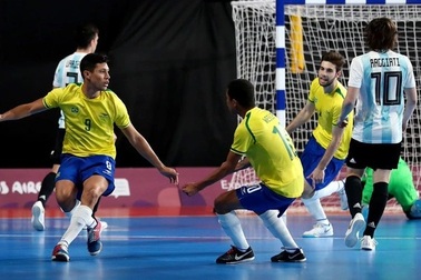 Đội tuyển futsal Brazil từng thắng tới 76-0 trước đại diện Đông Nam Á