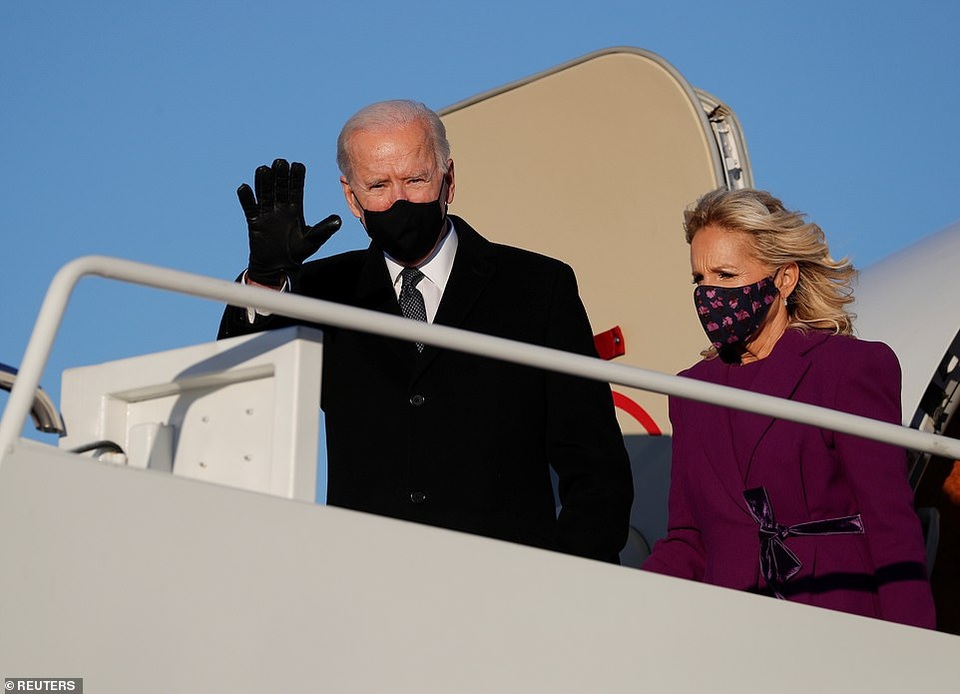Ông Biden tạm biệt quê nhà, đến Washington bắt đầu các nghi thức nhậm chức - 5 Ông Biden tạm biệt quê nhà, đến Washington bắt đầu các nghi thức nhậm chức - 5