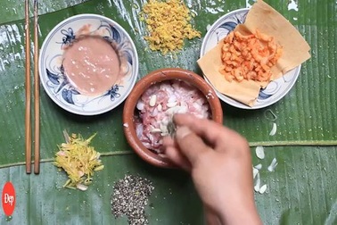 Mát trời làm ngay thịt chưng mắm tép đã ngon lại còn đưa cơm