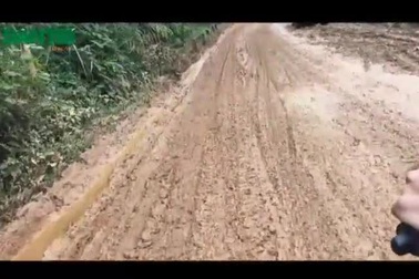 Cung đường chết ở miền Tây xứ Nghệ.