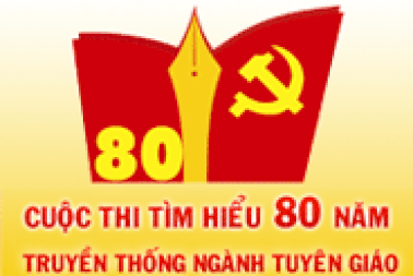 Cuộc thi Tìm hiểu 80 năm truyền thống ngành tuyên giáo