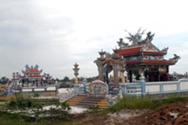 Những khu “biệt phủ” của người chết