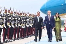 Tổng Bí thư Tô Lâm và Phu nhân bắt đầu thăm cấp Nhà nước Cộng hòa Indonesia