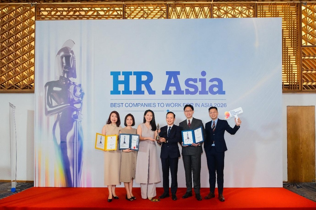 Chubb Life Việt Nam được HR Asia vinh danh Nơi làm việc tốt nhất châu Á - 2