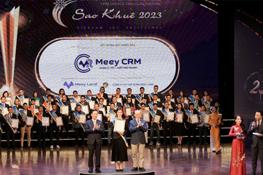 Ứng dụng CRM dành cho nhà môi giới bất động sản của Meey Land nhận giải Sao Khuê